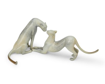 Loet Vanderveen (1921-2015), "New Cheetah Pair"