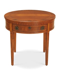 An Alfonso Marina parquetry side table