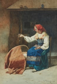Enrico Tarenghi (1848-1938), "The Mother"