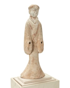 A Northern Chinese pottery funerary sculpture