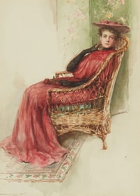 Warren B. Davis (1865-1928), "The Rose," 1905