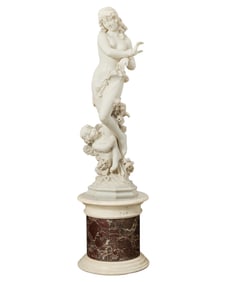 Cesare Lapini (1848-1893), Innocence tormented by Love, 1893