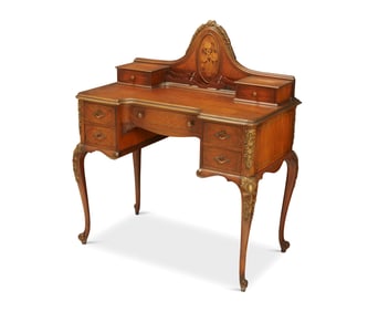 A Louis XV-style lady's writing desk