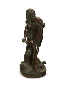 After Gian Lorenzo Bernini (1598-1680), A figure of David, 20th/21st century