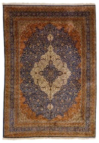 A Kashan rug