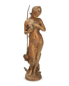 After Hippolyte Franaois Moreau (1832-1927), "L'Oiseau Blesse"