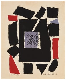 Murai Masanari (1905-1999), Abstract Shapes, 1964