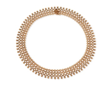 Buccellati: An 18K Rose Gold Necklace