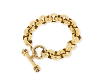 Elizabeth Locke: An 18K Gold Bracelet
