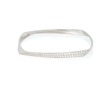 Frank Gehry for Tiffany & Co.: An 18K White Gold and Diamond Bracelet
