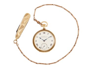 Patek Philippe: An 18K Gold Pocket Watch