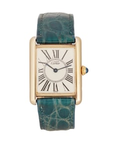 Cartier: A Vermeil Must De Cartier Watch