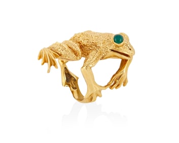 Kurt Wayne: An 18K Gold Ring, 1969