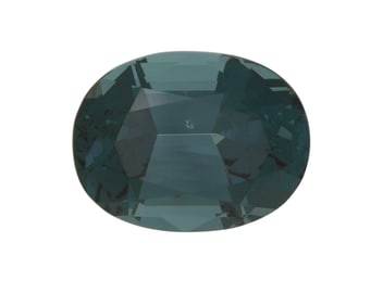A Loose Blue Grey Spinel
