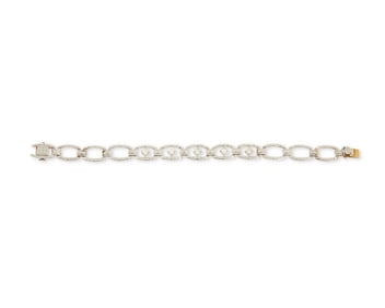 Tiffany & Co.: A Platinum and Diamond Bracelet