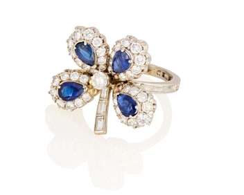 Van Cleef & Arpels: A Sapphire and Diamond Ring