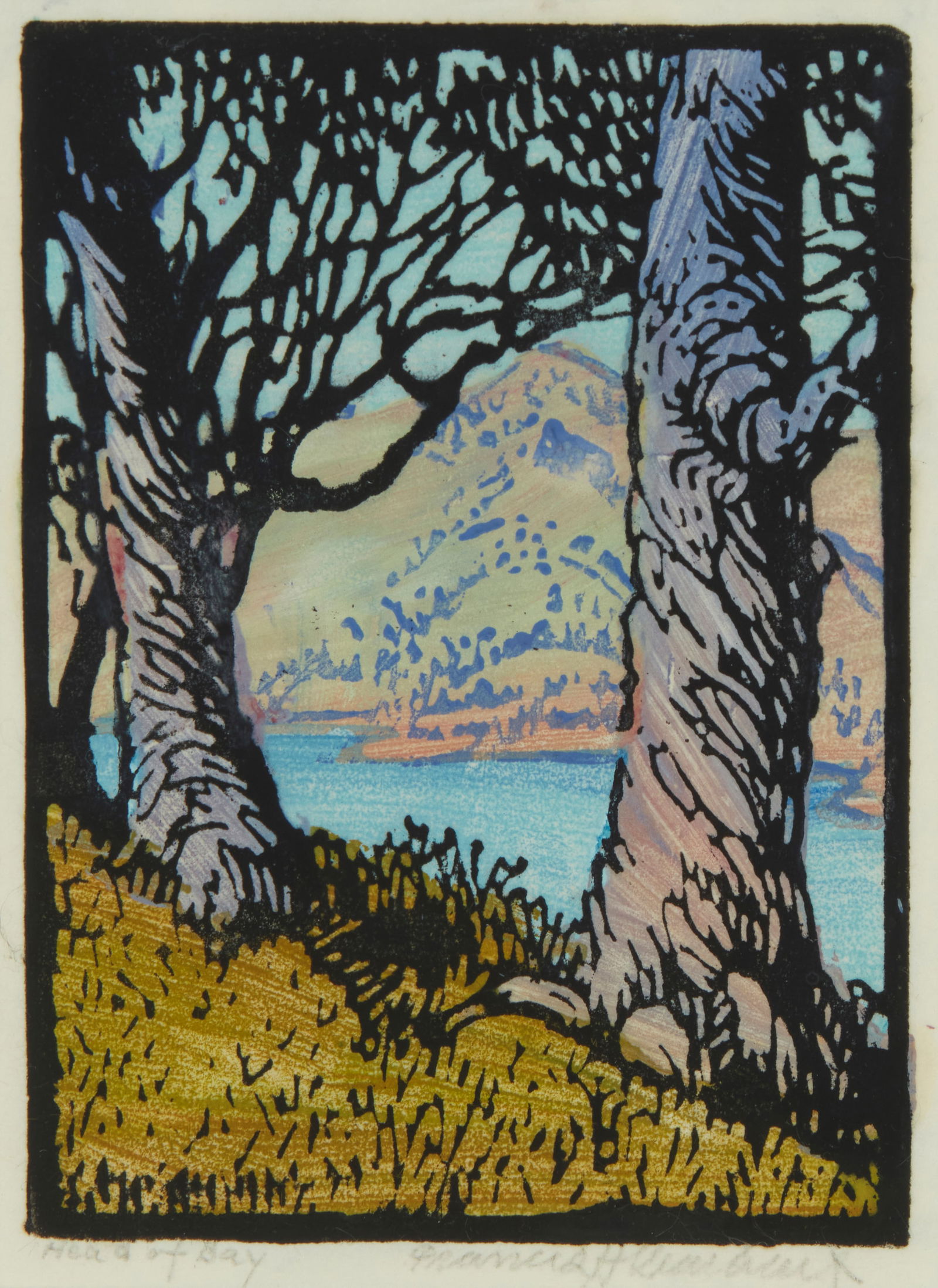 Frances Hammell Gearhart (1869-1958), "Head of Bay," circa 1930 (1 of 5)