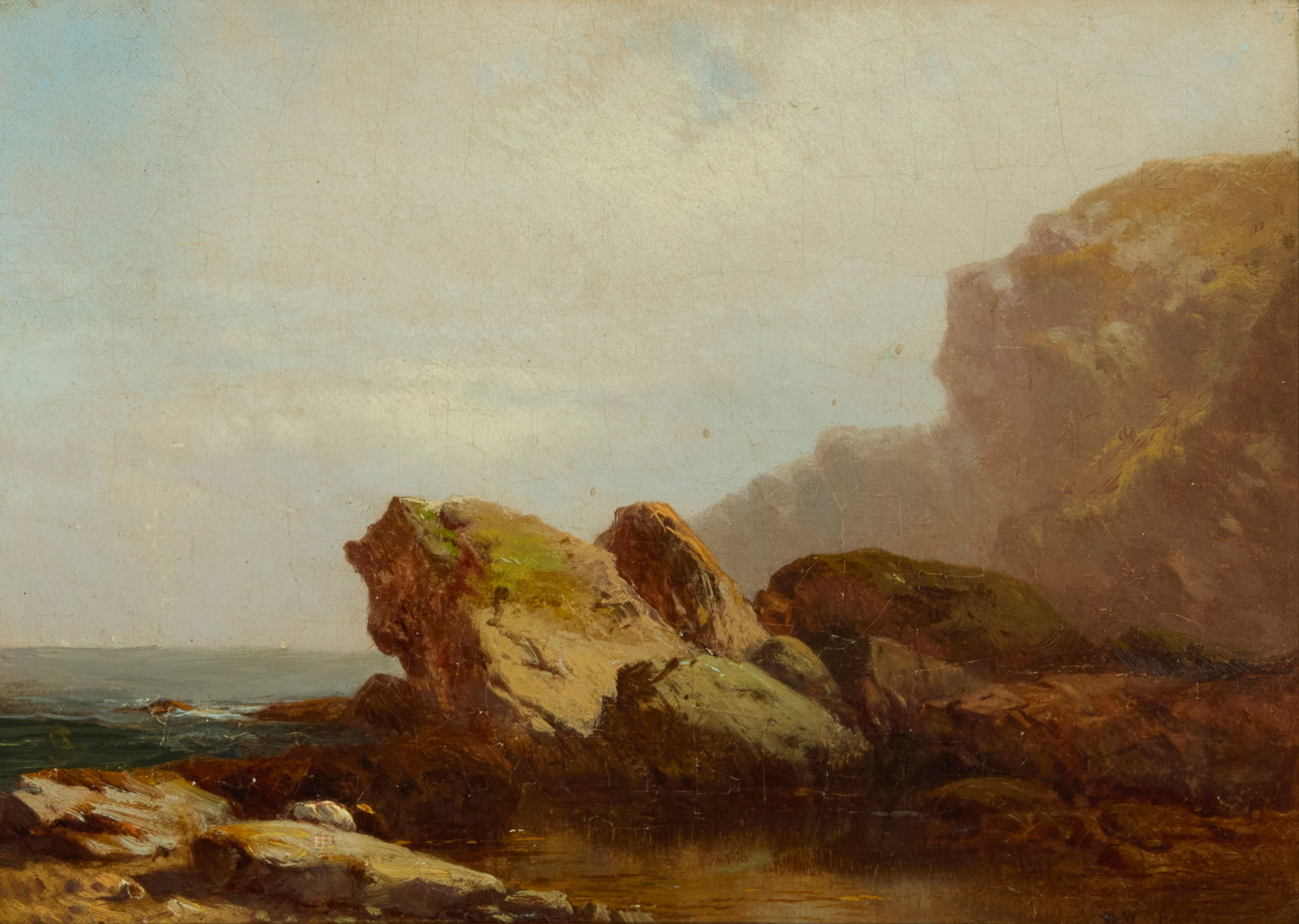 William Hart (1823-1894), Rocky coastal (1 of 6)