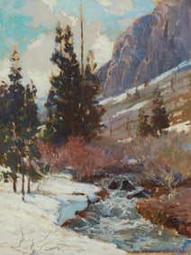 Jack Wilkinson Smith (1873-1949), "High Sierra Runoff," 1921