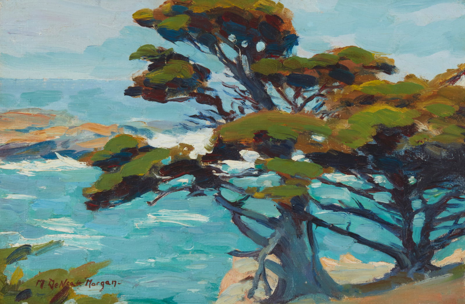 Mary DeNeale Morgan (1868-1948), Coastal cypress (1 of 7)