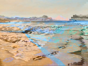 John Comer (b. 1948), "Incoming Tide," 2001