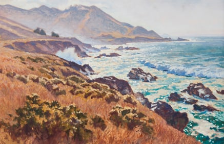 John Comer (b. 1948), Study for "Native Land 2"