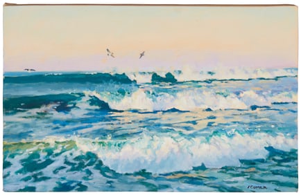 John Comer (b. 1948), "Waves in the Morning"