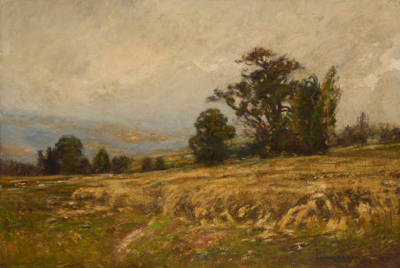 Edward Gay (1837-1928), "The Wheatfield," 1912 (1 of 7)