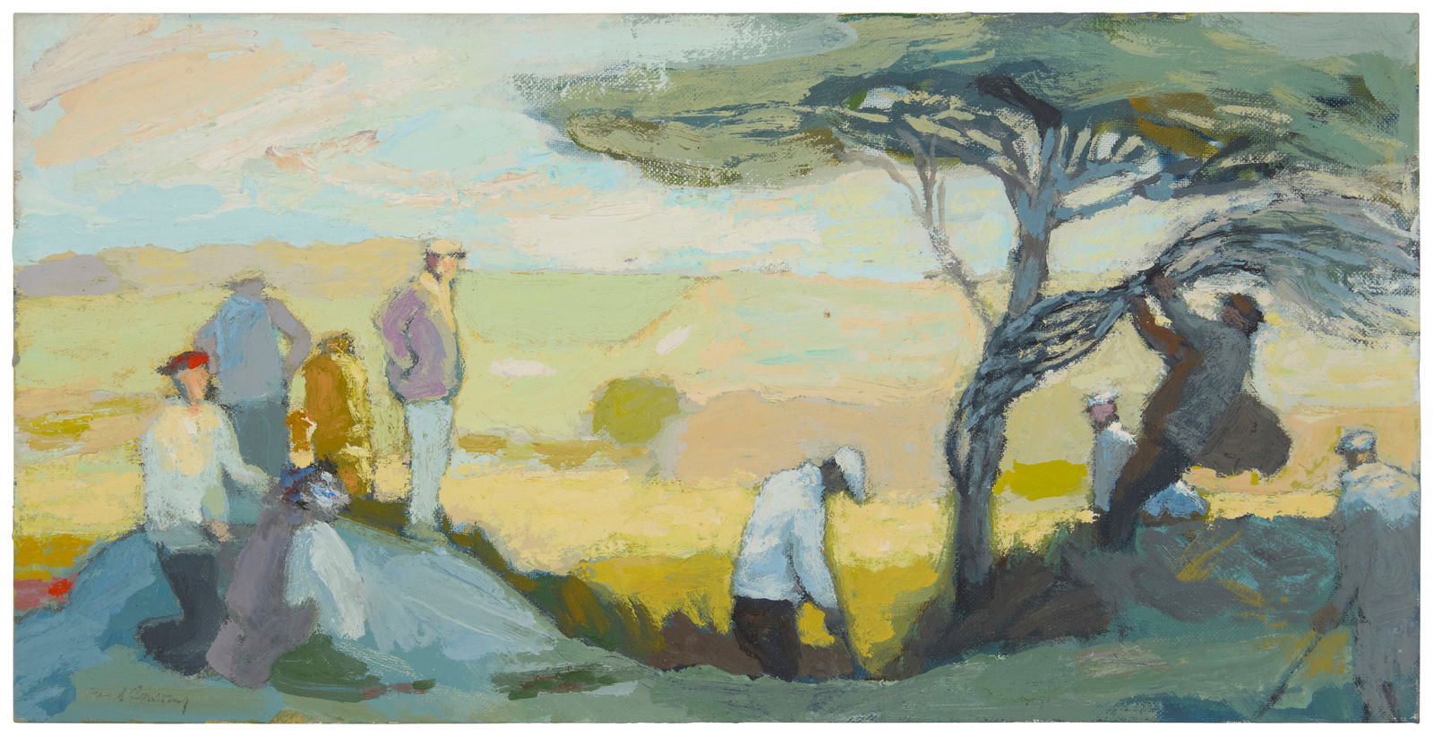 Frederick Conway (1900-1973), "Tree Trouble" (1 of 7)