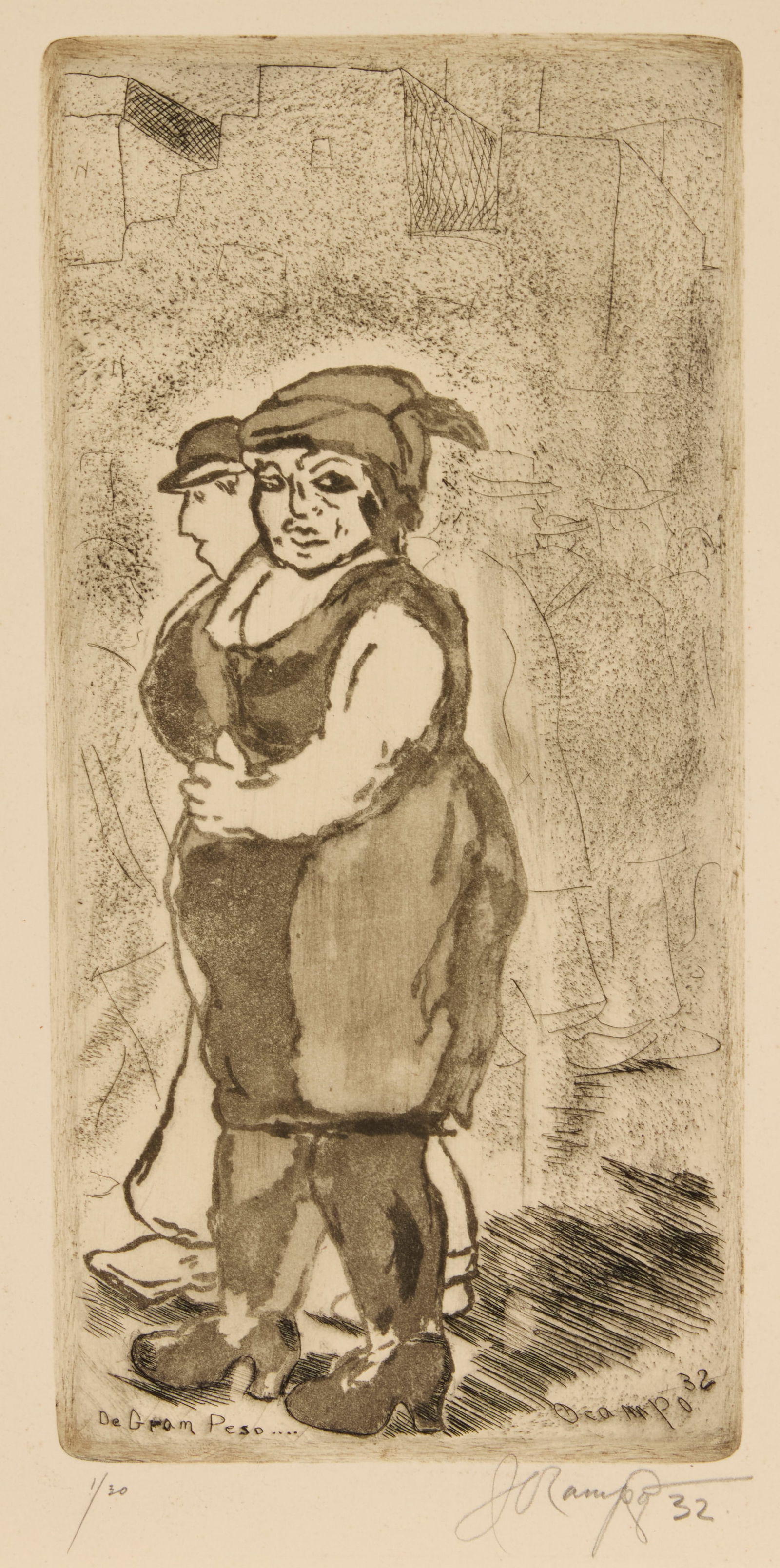 Isidoro Ocampo (1910-1983), "De Gran Peso," 1932 (1 of 10)