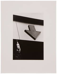 Ralph Gibson (b. 1939), Untitled, from the portfolio "New York 1967-1970," 1968: Ralph Gibson(b. 1939)Untitled, from the portfolio "New York 1967-1970," 1968Gelatin silver print on paperSigned and dated in pencil along verso of the lower sheet edge: Ralph Gibson 1968Imag
