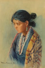 Marion Kavanagh Wachtel (1870-1954), Young Native American woman