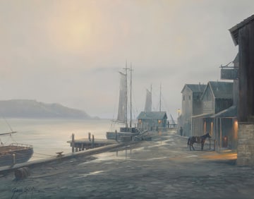 Gene Speck (b. 1937), "Breaking Through the Mist," 2000