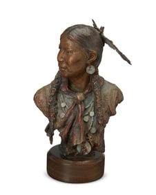 John Coleman (b. 1949), "Girl from Wind River," 2012