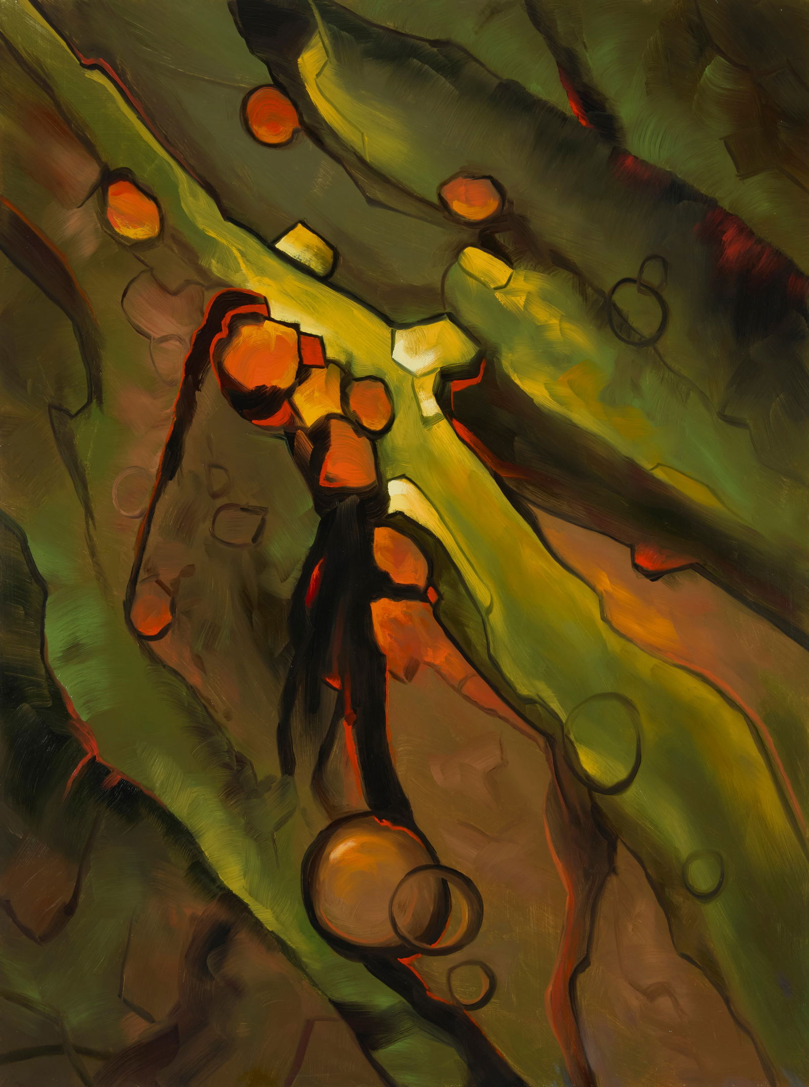 Heinie Hartwig (b. 1937), "Abstract #250" (1 of 5)