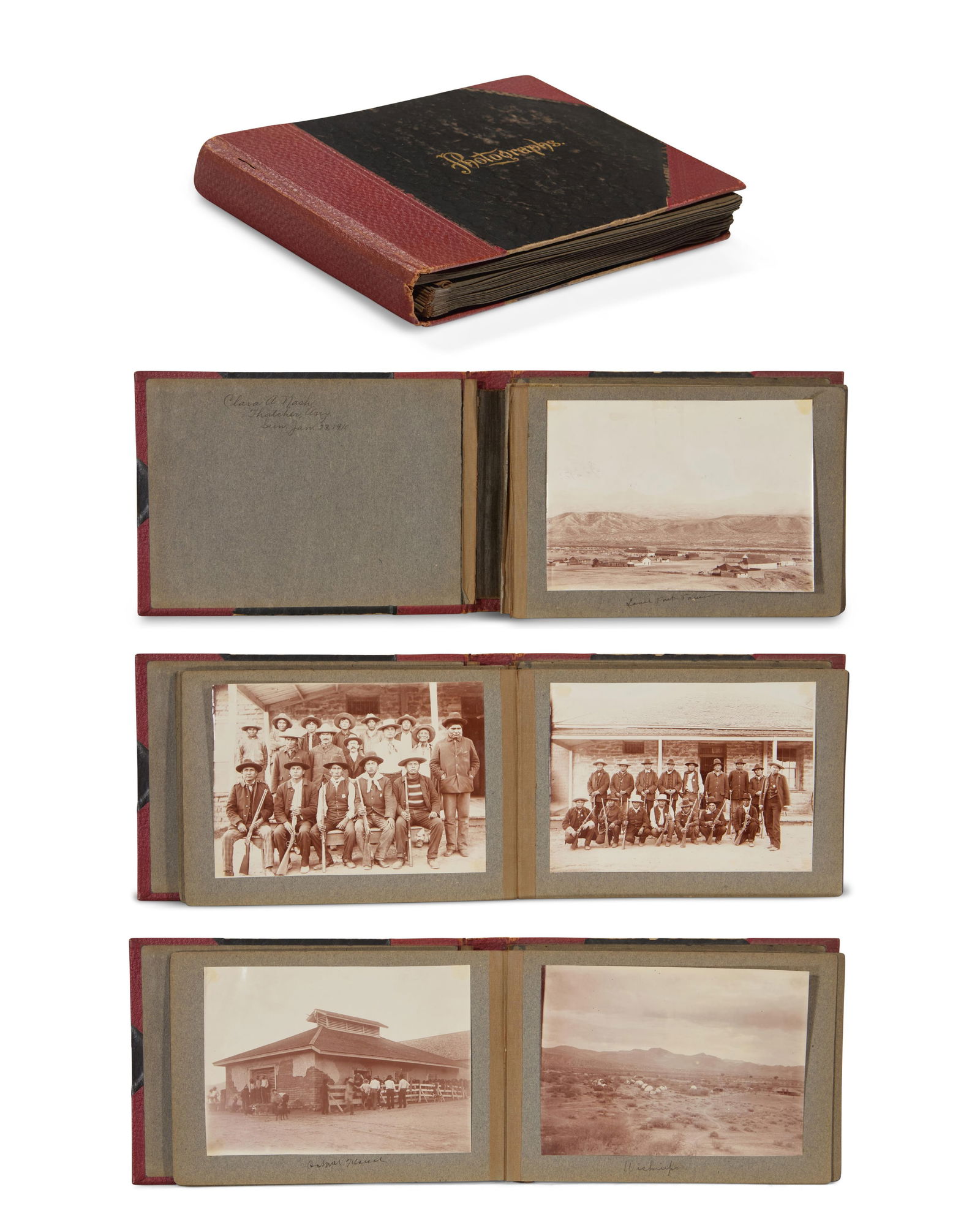 A photographic album of The San Carlos Apache Indian Reservation with photographs by John Edward (1 of 12)