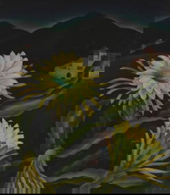 Edith Hamlin (1902-1992), "Night Blooming Cereus" (Taos), 1932