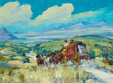 Marjorie Reed (1915-1996), "Star Lit Train"