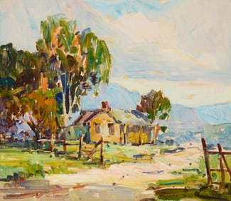 Marjorie Reed (1915-1996), "A Western Rancho," 1940