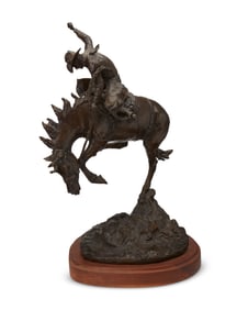 Bob Scriver (1914-1999), "To Ride a Bronc," 1984