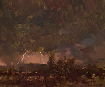 Sergei Bongart (1918-1985), Lightning strike