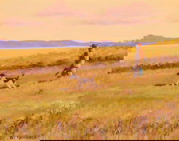 Pat Mathiesen (b. 1934), "Partners"