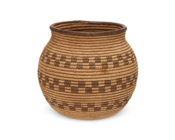 A Chemehuevi basketry olla