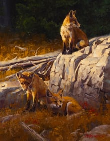 Dustin Van Wechel (b. 1974), "The Wait," 2013