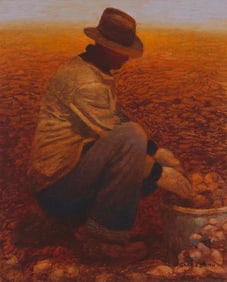 Gary Ernest Smith (b. 1942), "Potato Bucket"