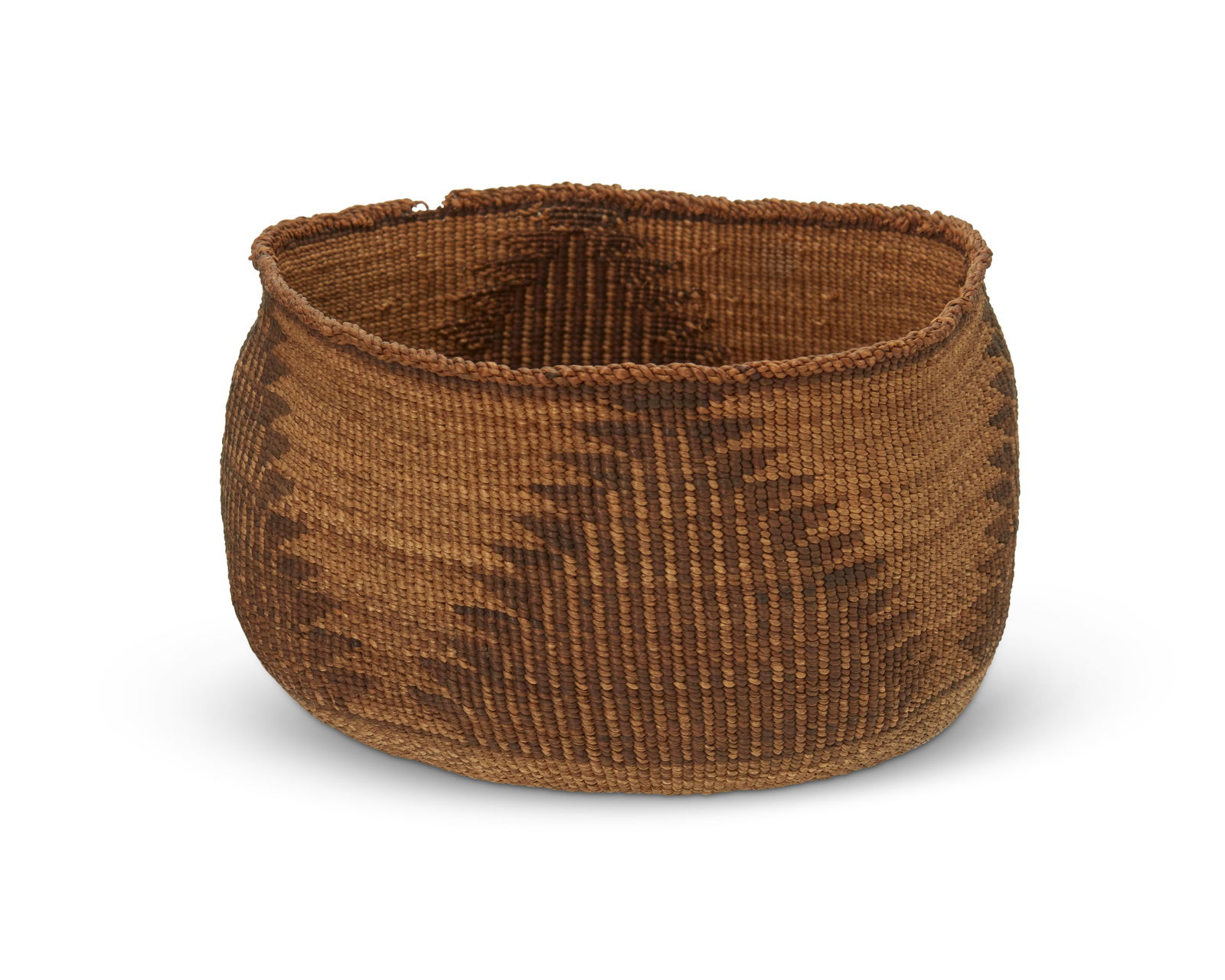 A polychrome Klamath basket (1 of 3)