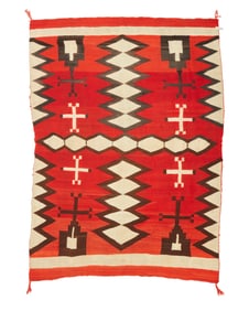 A Navajo transitional regional textile
