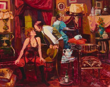James Neil Boyle (1931-2006), Saloon scene