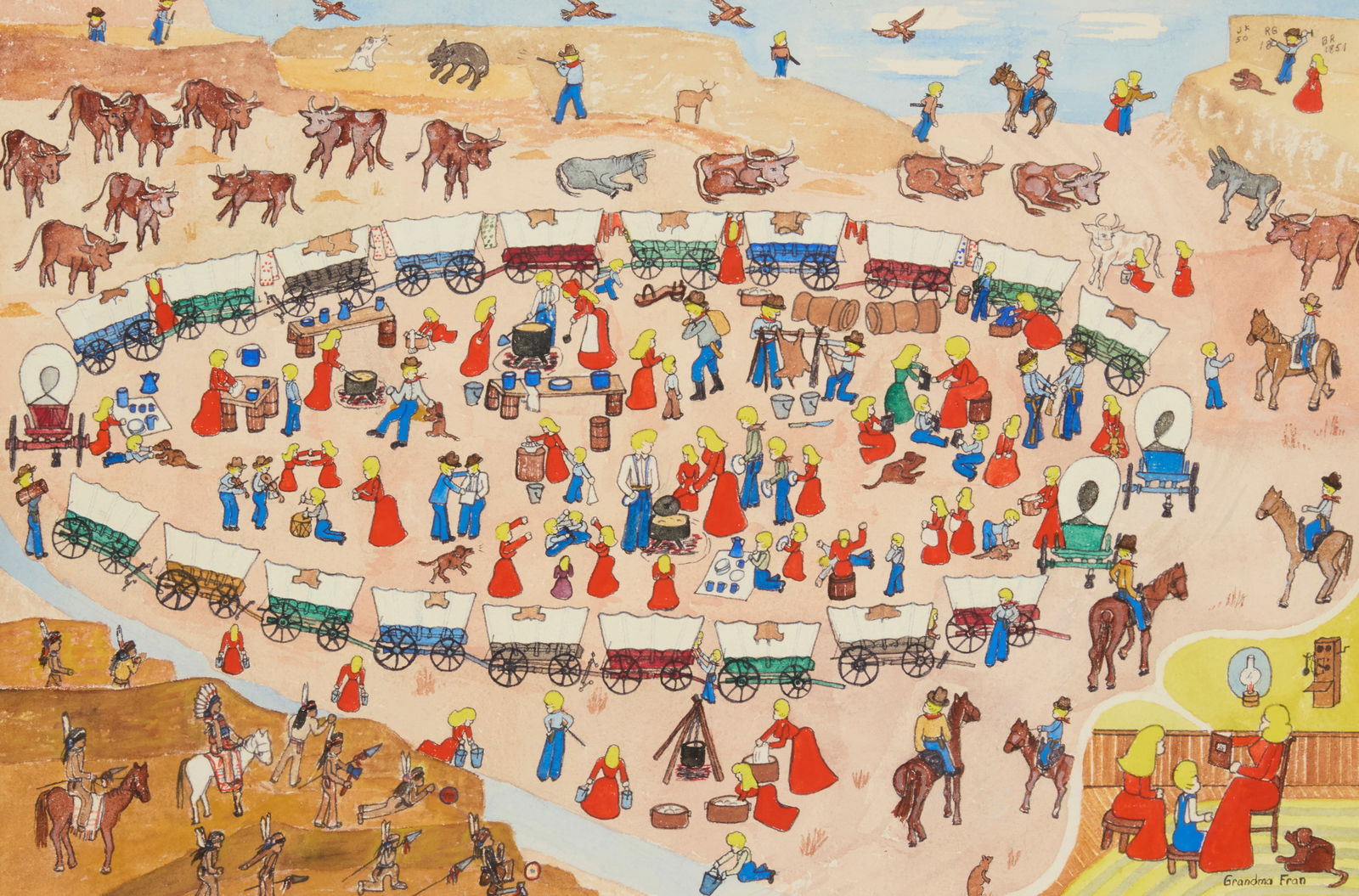 Grandma Fran (1925-2012), "Overnight Stop," circa 1979 (1 of 5)