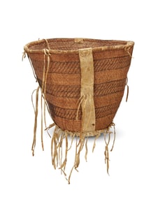 A large Apache burden basket